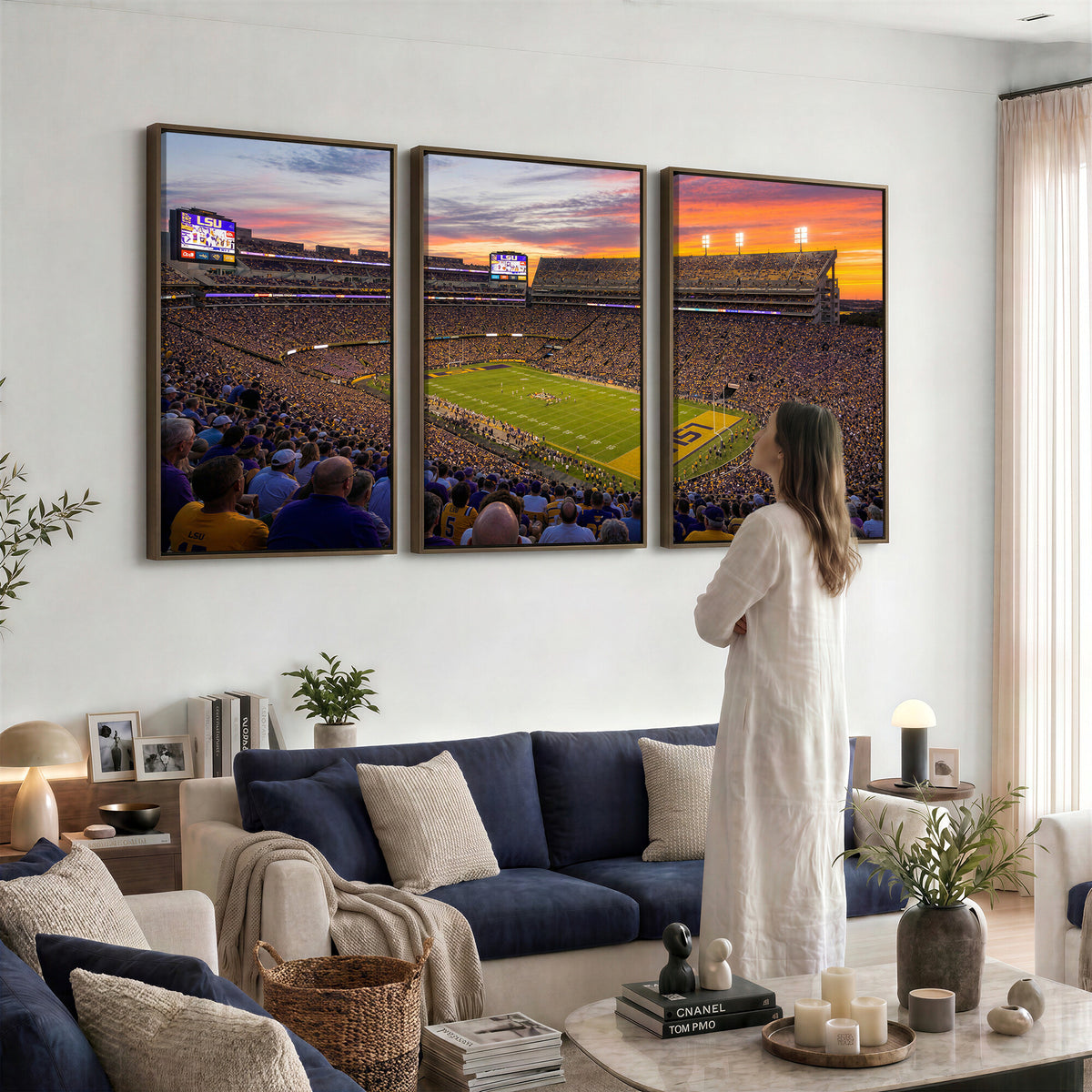 91303167-MGV-CV-36X24 - Stadium Wall Art Canvas Print