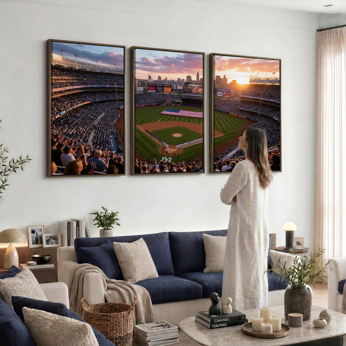 43632742-MGV-CV-36X24 - Stadium Wall Art Canvas Print