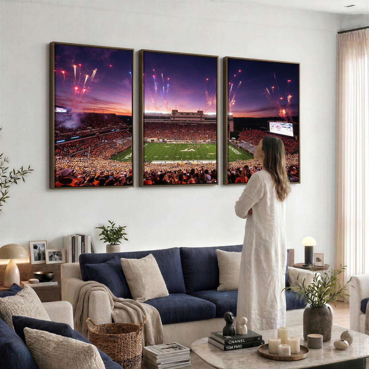 60785214-MGV-CV-36X24 - Stadium Wall Art Canvas Print