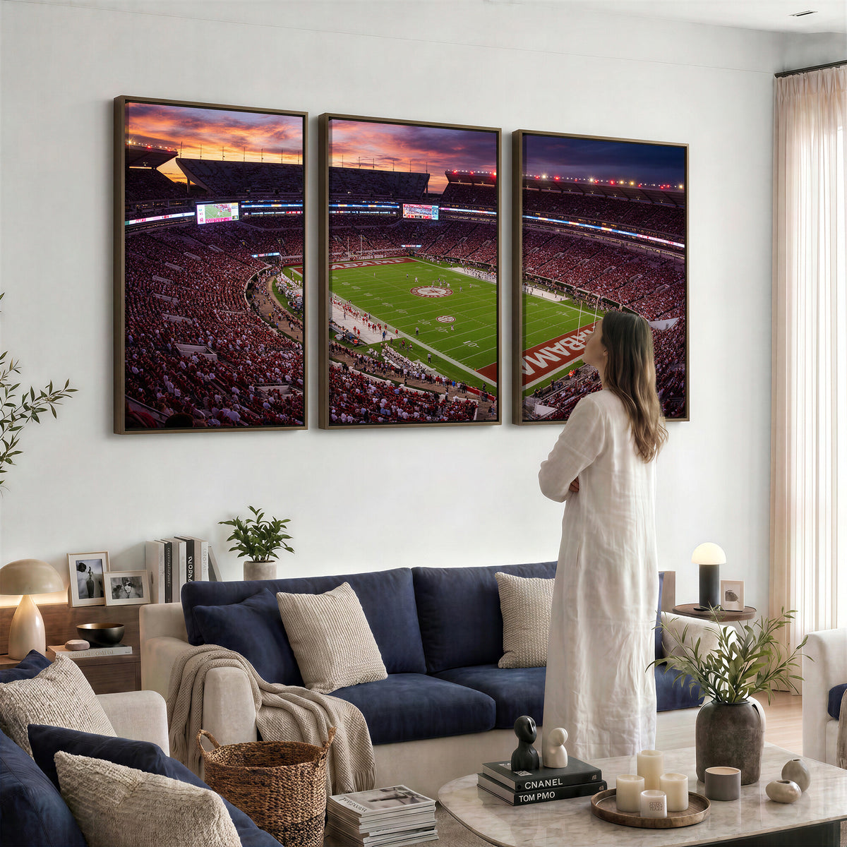 59537492-MGV-CV-36X24 - Stadium Wall Art Canvas Print