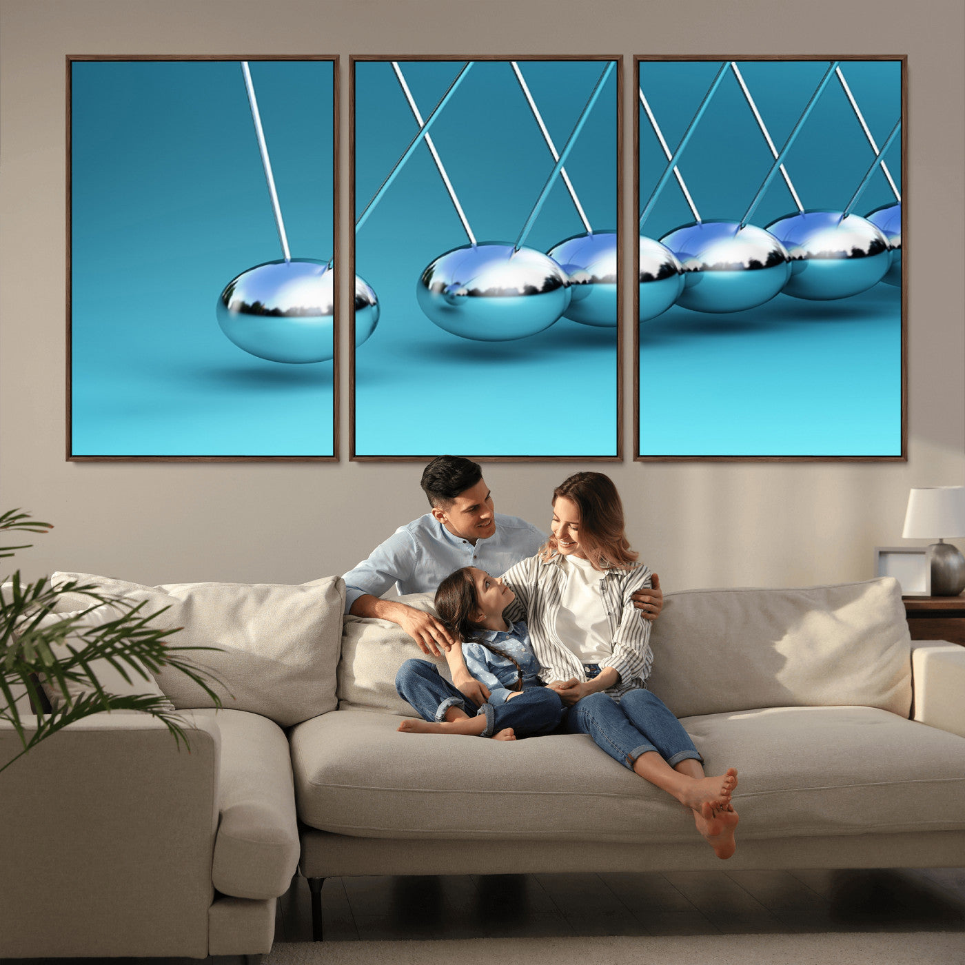 -Newton Wall Art Canvas Print