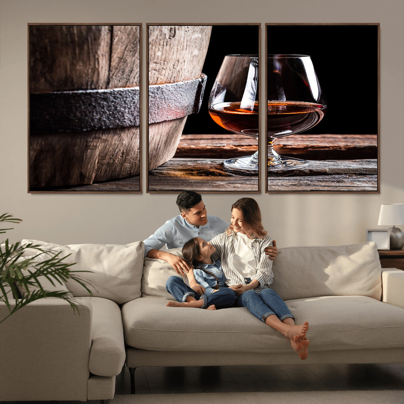 -Scots Whiskey Wall Art Canvas Print