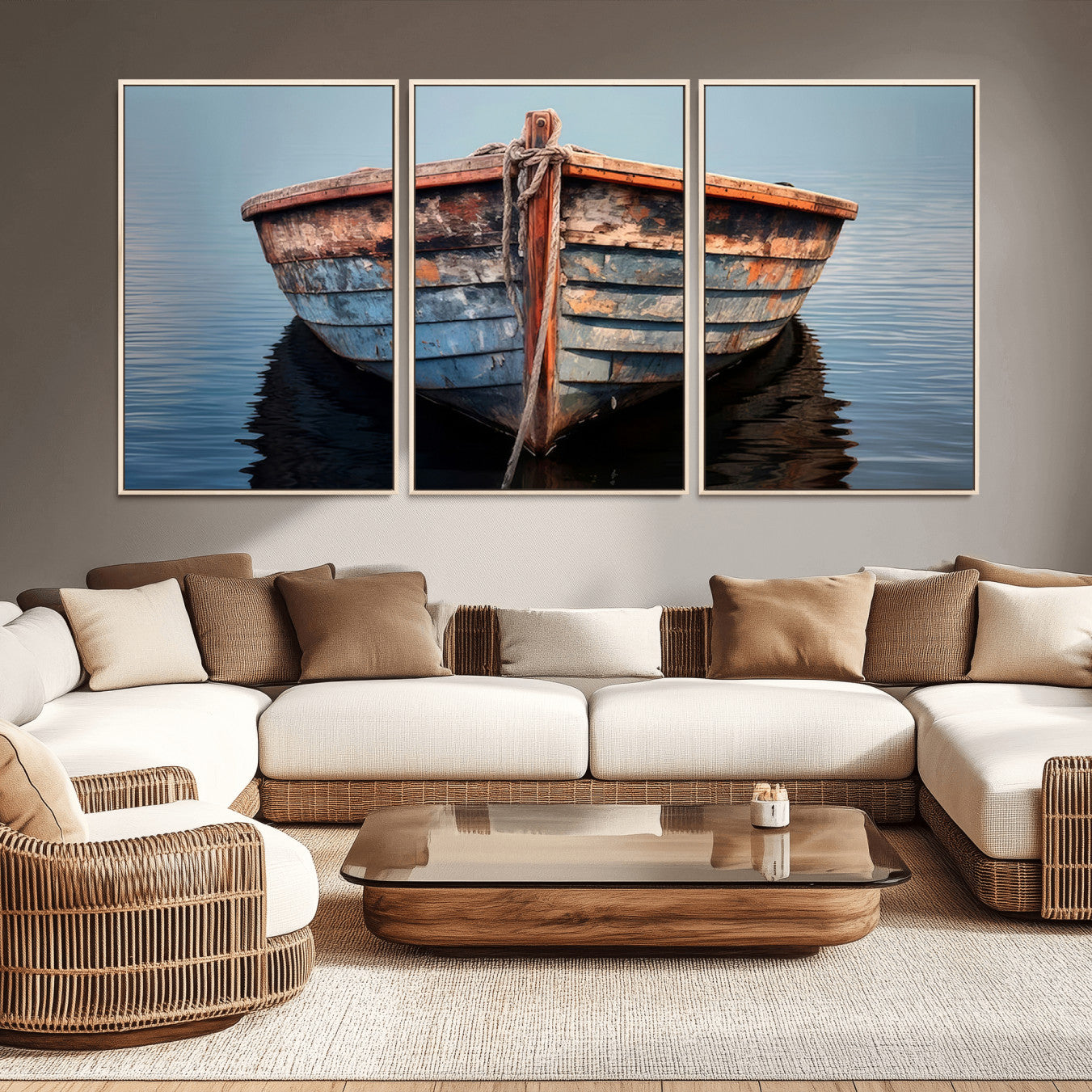 -Stunning Vintage Boat Canvas Print | Nautical Wall