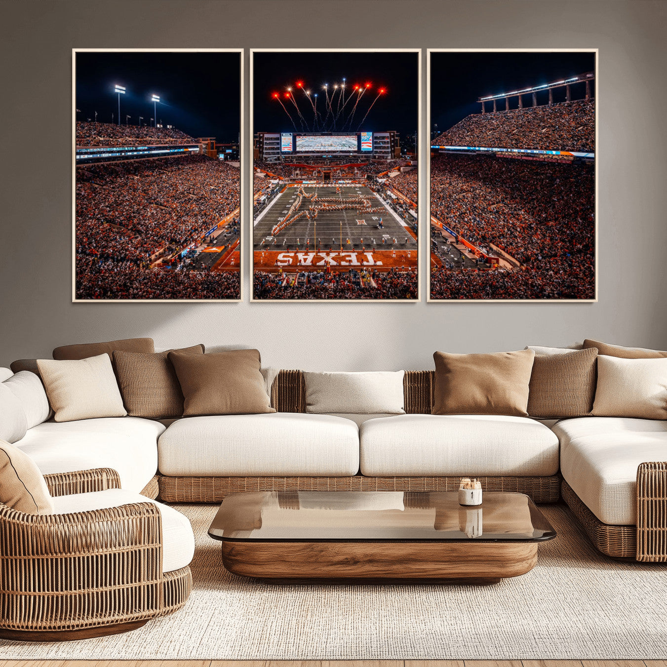 58778-MGV-CV-36X24-Texas Memorial Stadium Wall Art Canvas Print