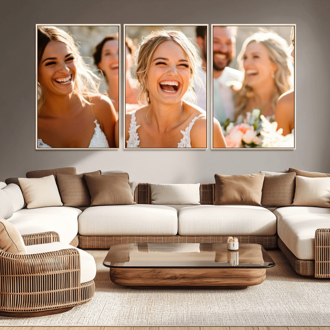 Custom Canvas Print - Personalized Wall Art for Home Decor Wall Art Print, Create Your Own Photo Canvas Print, Ready to Hang