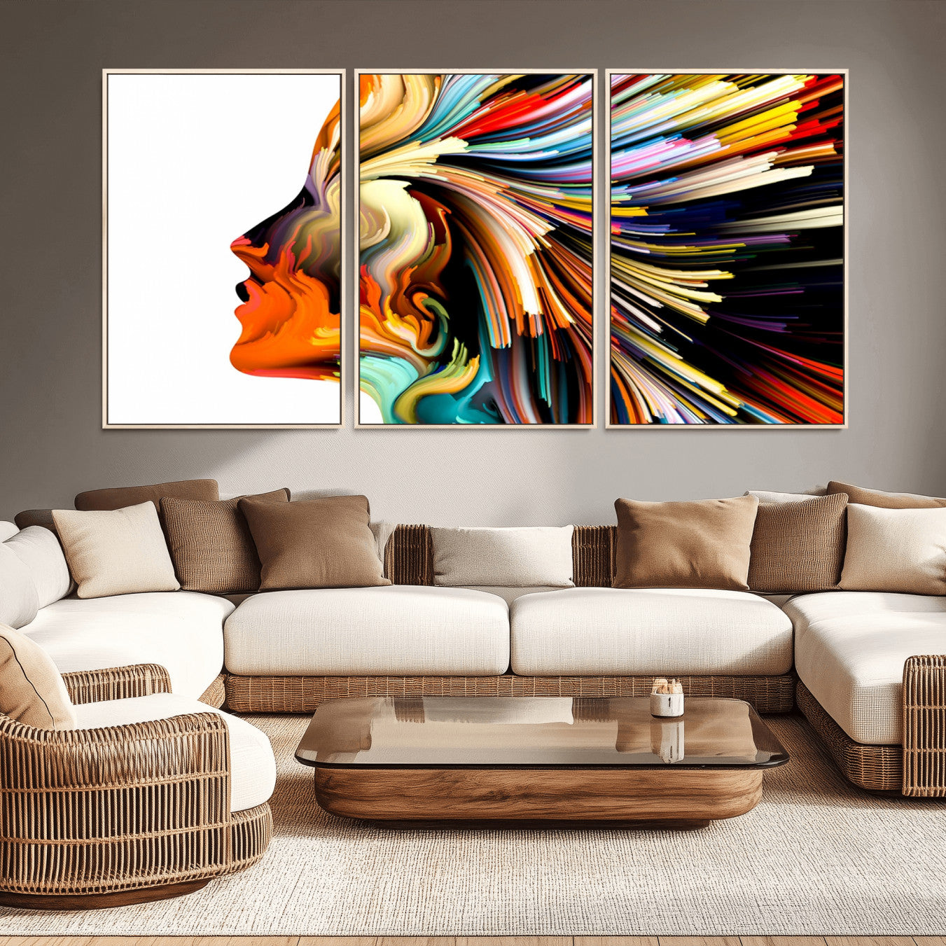 -Profile Colors Canvas Print