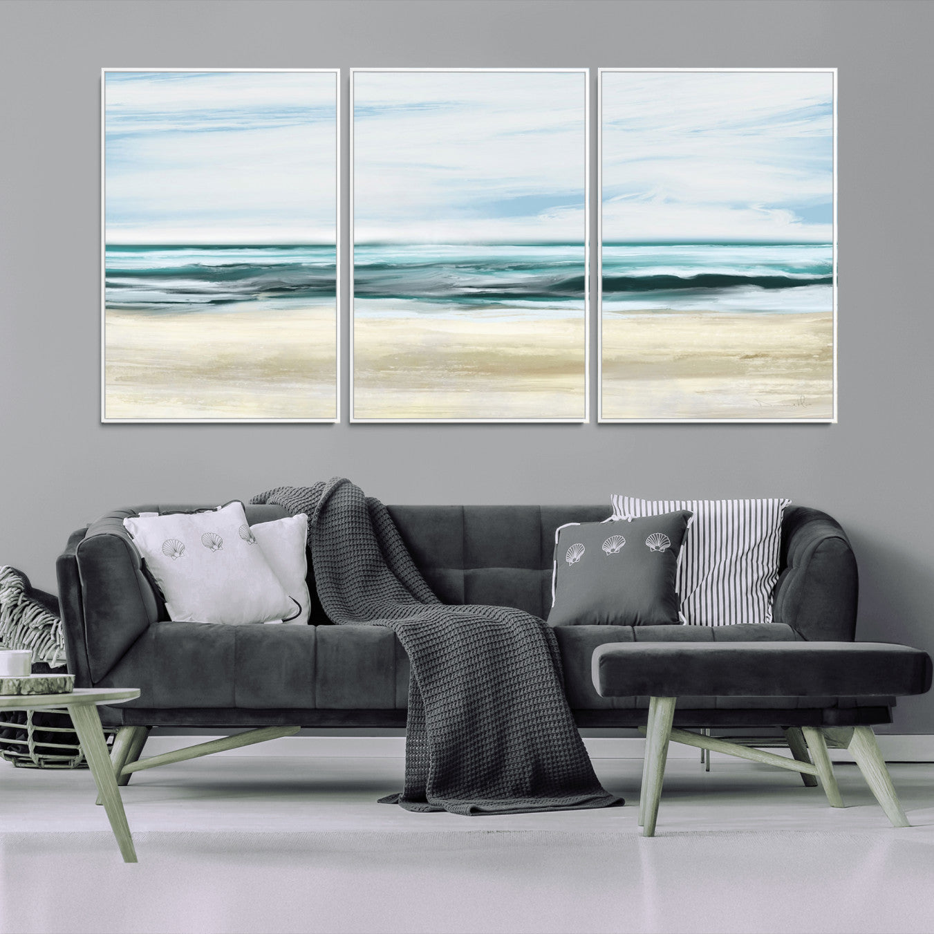 96301-MGV-CV-36X24-Ocean Abstract Wall Art Canvas Print