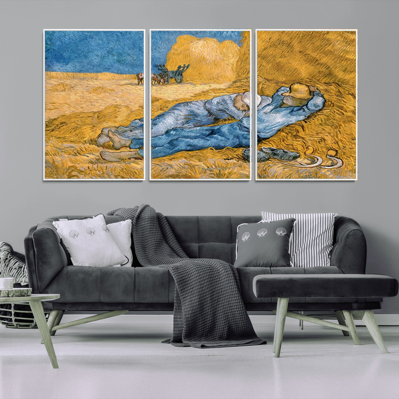 85933-MGV-CV-36X24-Master Artist Vincent Van Gogh Nature Wilderness Illustrs Fine Art Canvas, Van Gogh Nature