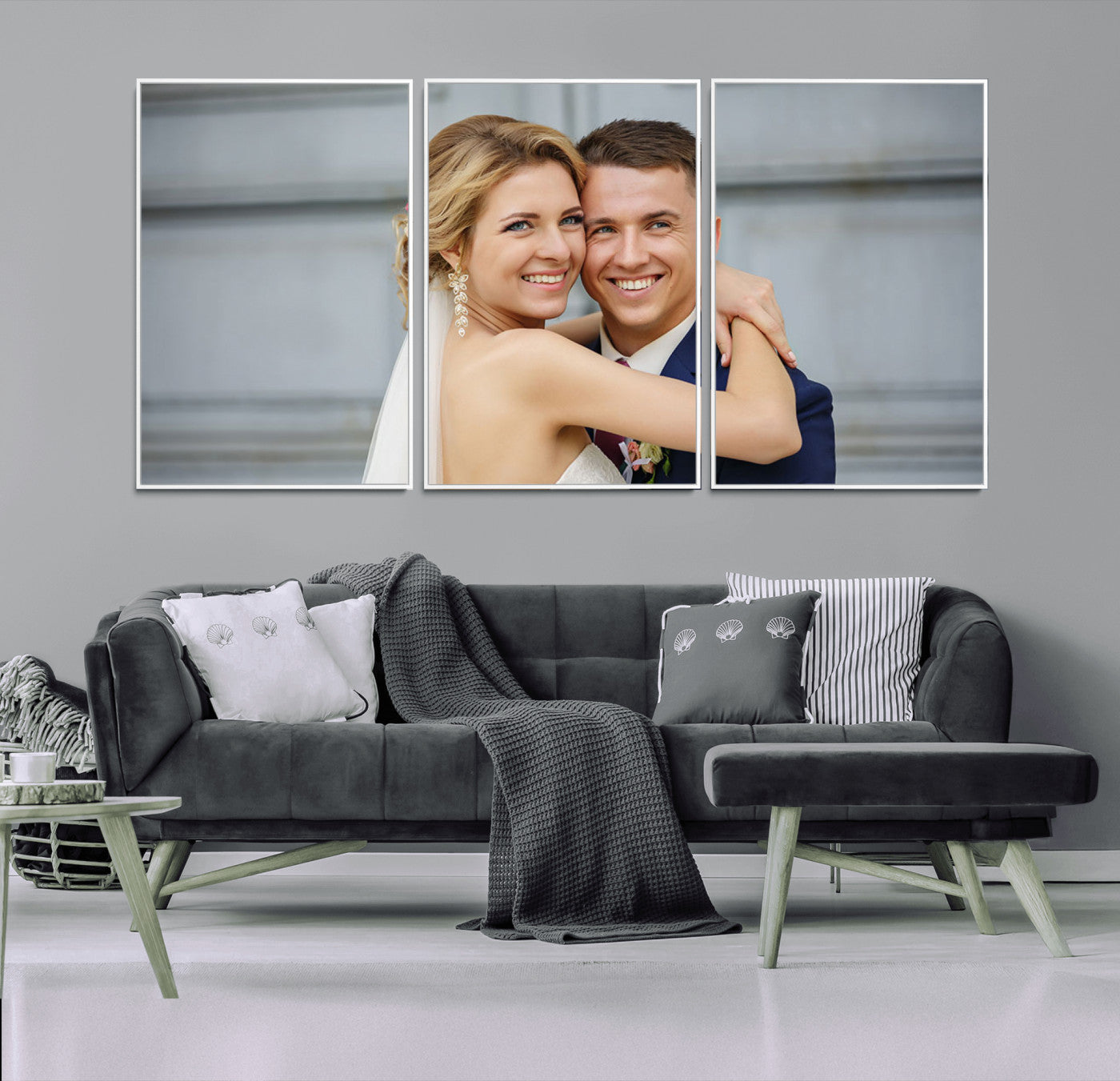 -Create Your Own Photo Framed Canvas Print - Custom Personalized Wall Art Print for Gift
