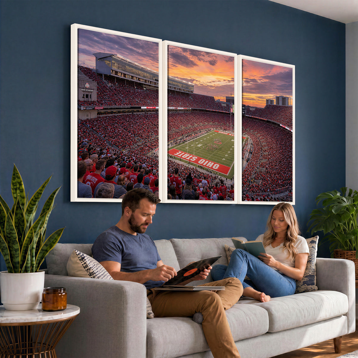 95137596-MGV-CV-36X24 - Stadium Wall Art Canvas Print