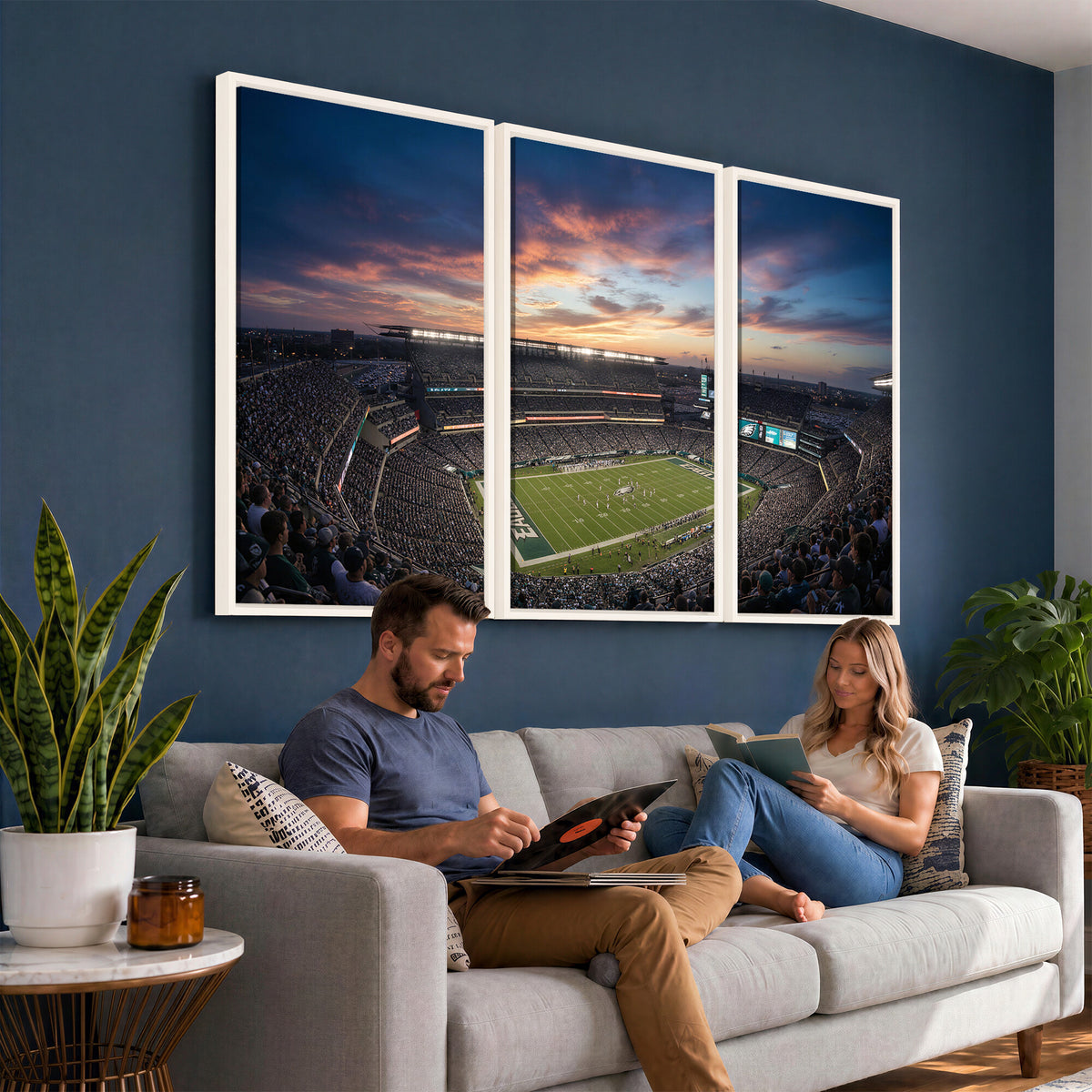 59208973-MGV-CV-36X24 - Stadium Wall Art Canvas Print