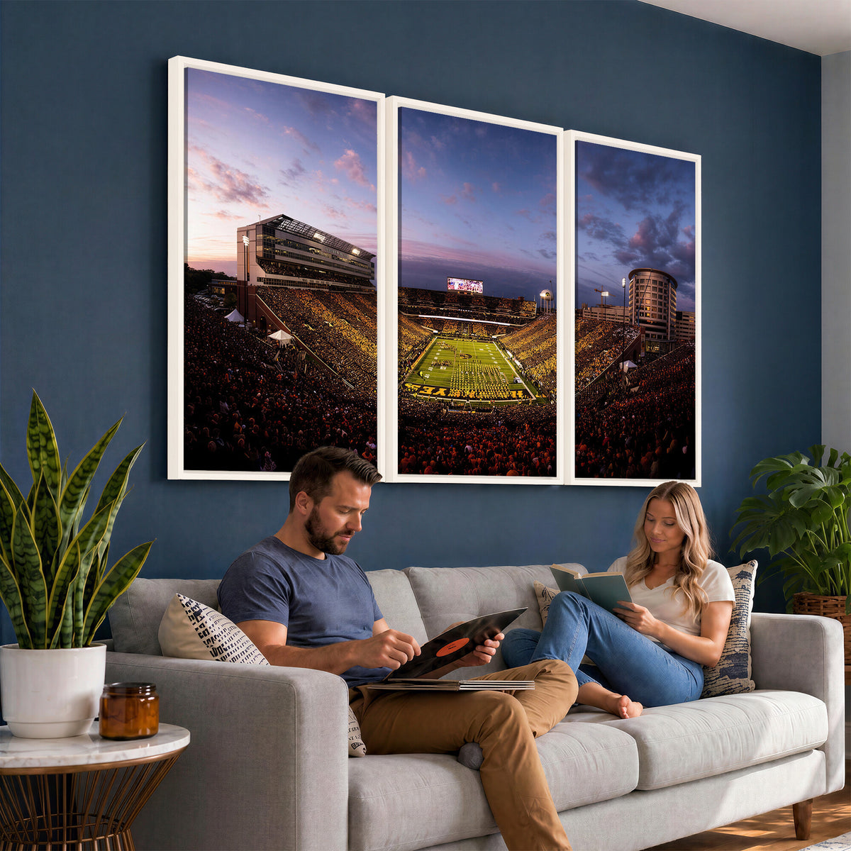 49683861-MGV-CV-36X24 - Stadium Wall Art Canvas Print
