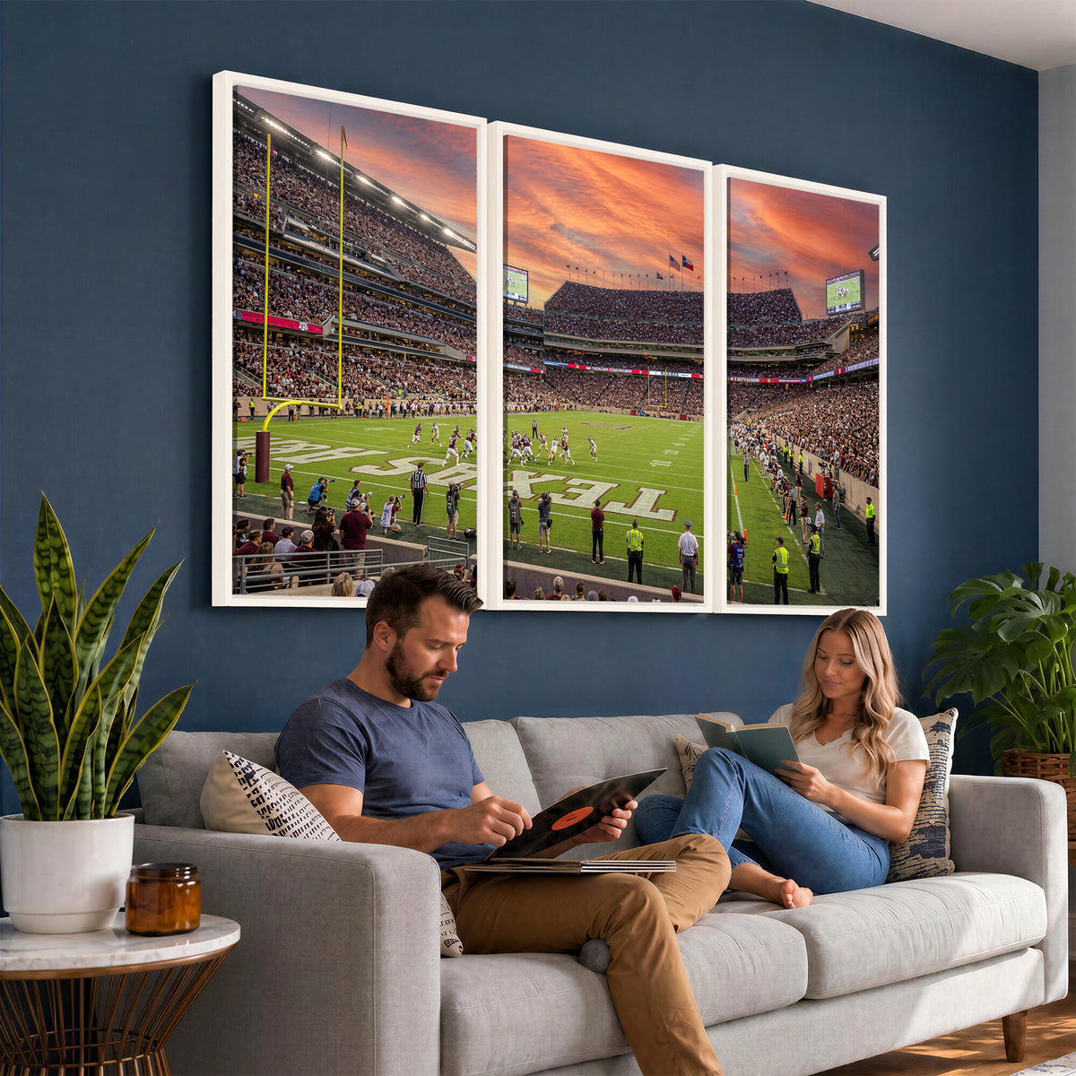 80055809-MGV-CV-36X24 - Stadium Wall Art Canvas Print
