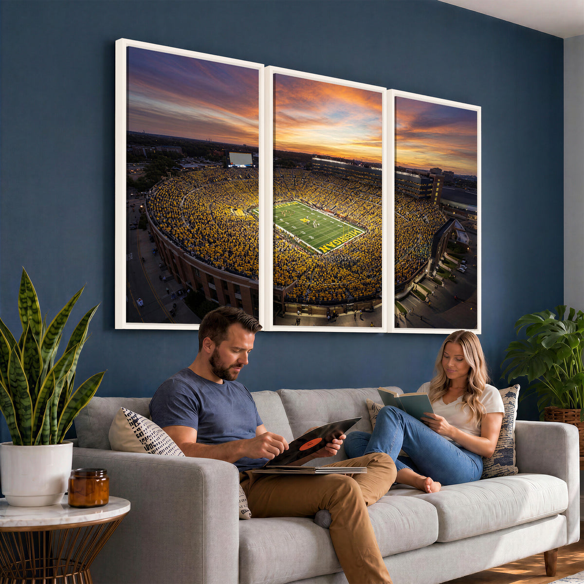 64902586-MGV-CV-36X24 - Stadium Wall Art Canvas Print