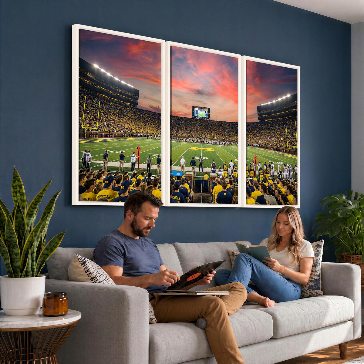 47185949-MGV-CV-36X24 - Stadium Wall Art Canvas Print