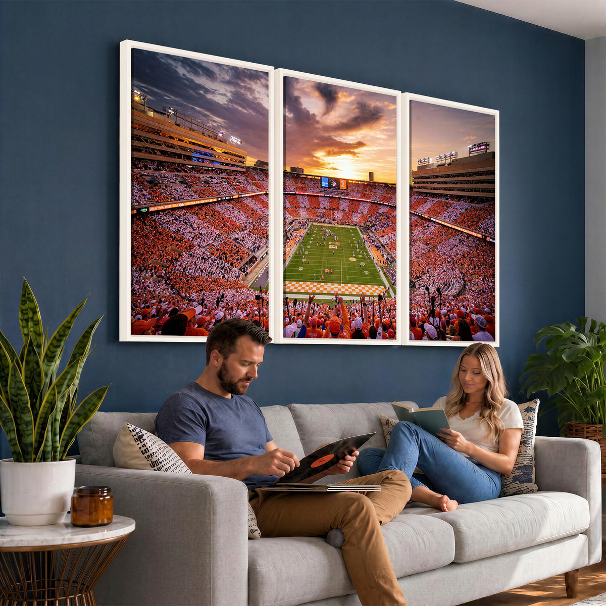 68184875-MGV-CV-36X24 - Stadium Wall Art Canvas Print