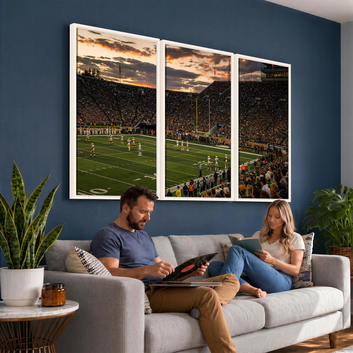 17703678-MGV-CV-36X24 - Stadium Wall Art Canvas Print