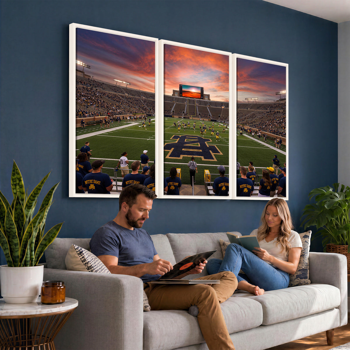 75411323-MGV-CV-36X24 - Stadium Wall Art Canvas Print