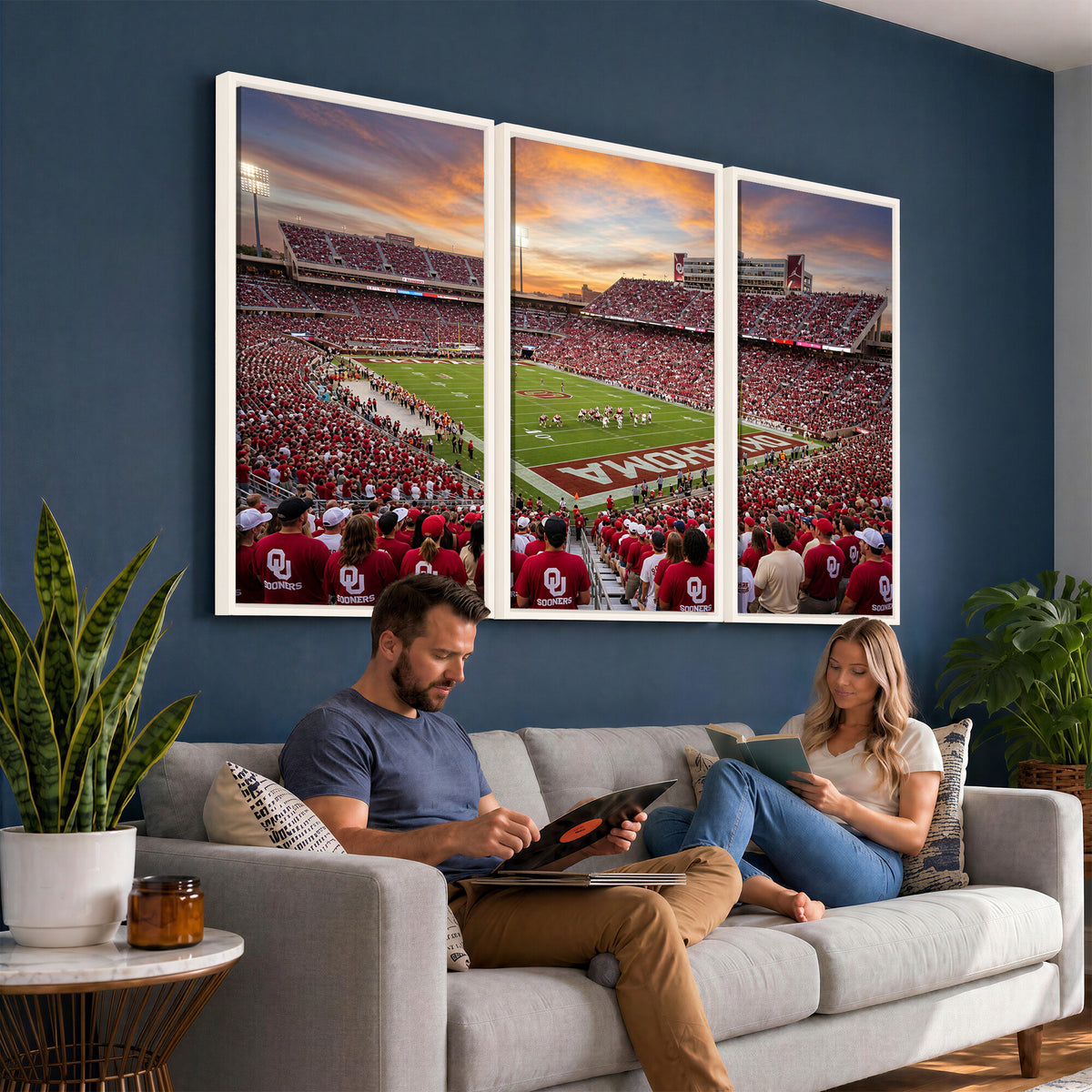 92718741-MGV-CV-36X24 - Stadium Wall Art Canvas Print
