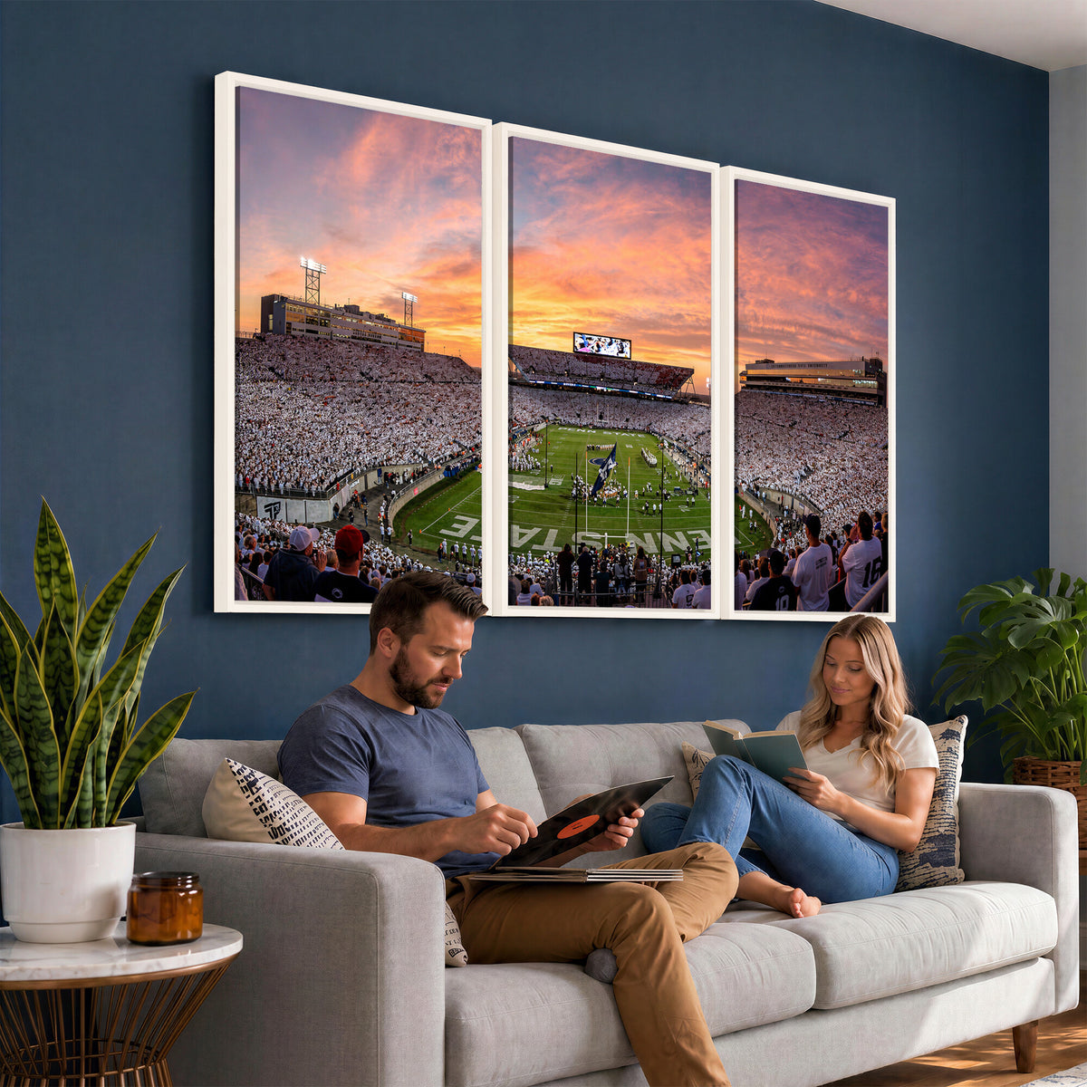 53161432-MGV-CV-36X24 - Stadium Wall Art Canvas Print