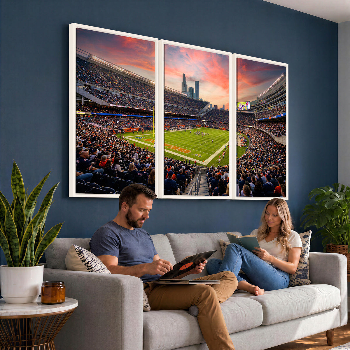 15295996-MGV-CV-36X24 - Stadium Wall Art Canvas Print
