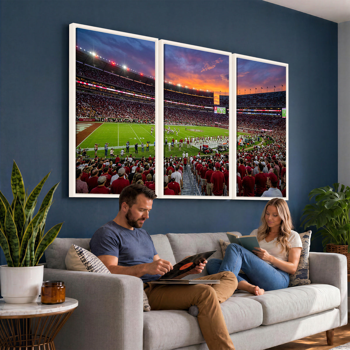 47822048-MGV-CV-36X24 - Stadium Wall Art Canvas Print