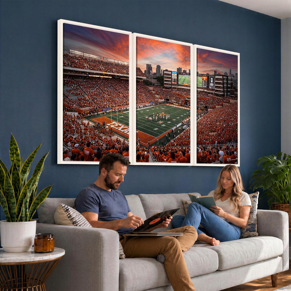 68564193-MGV-CV-36X24 - Stadium Wall Art Canvas Print