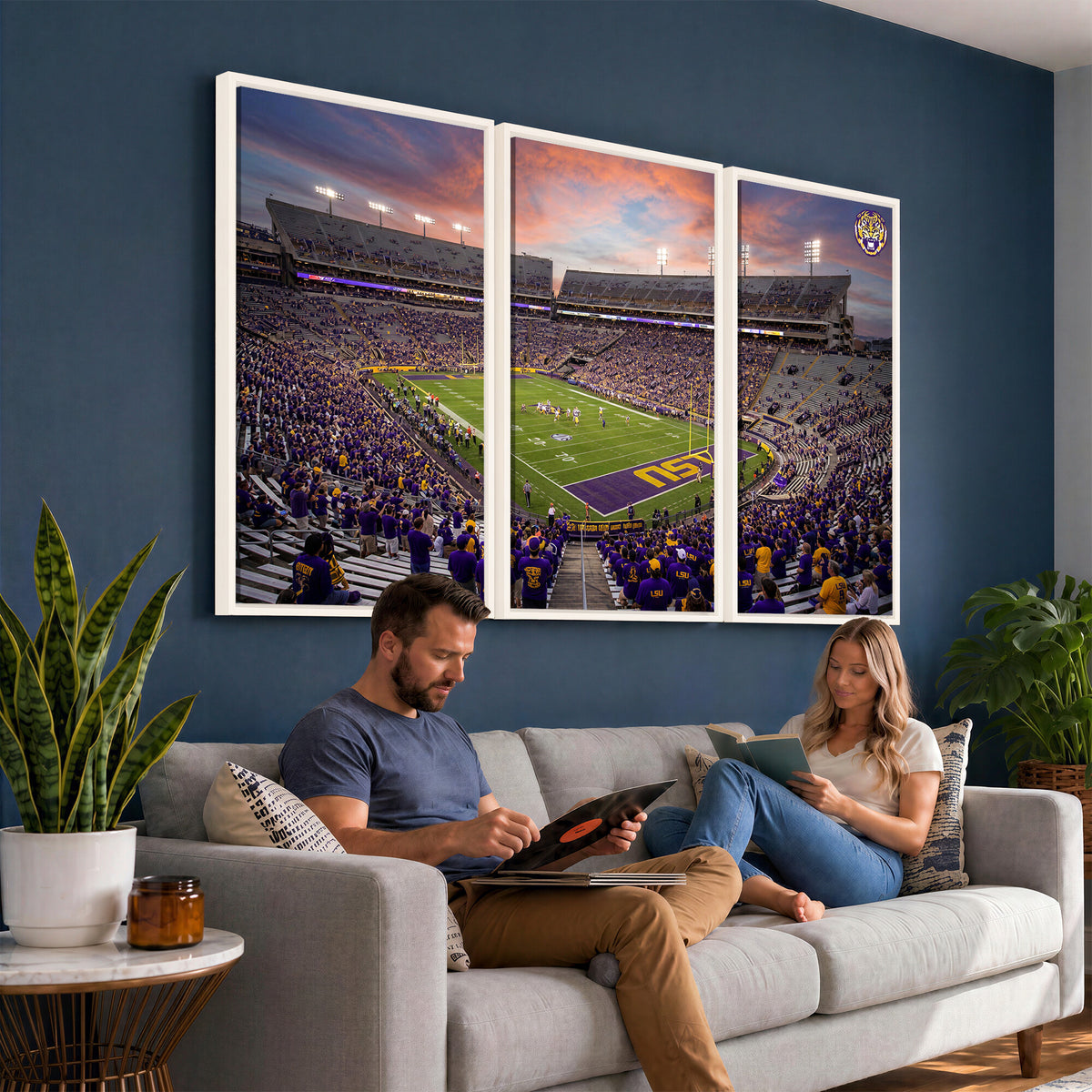 20281385-MGV-CV-36X24 - Stadium Wall Art Canvas Print