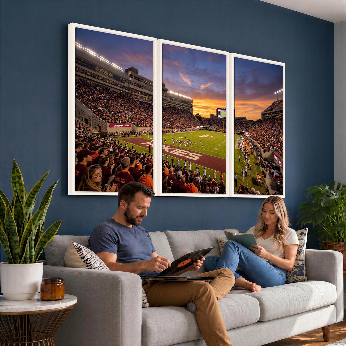 87141841-MGV-CV-36X24 - Stadium Wall Art Canvas Print