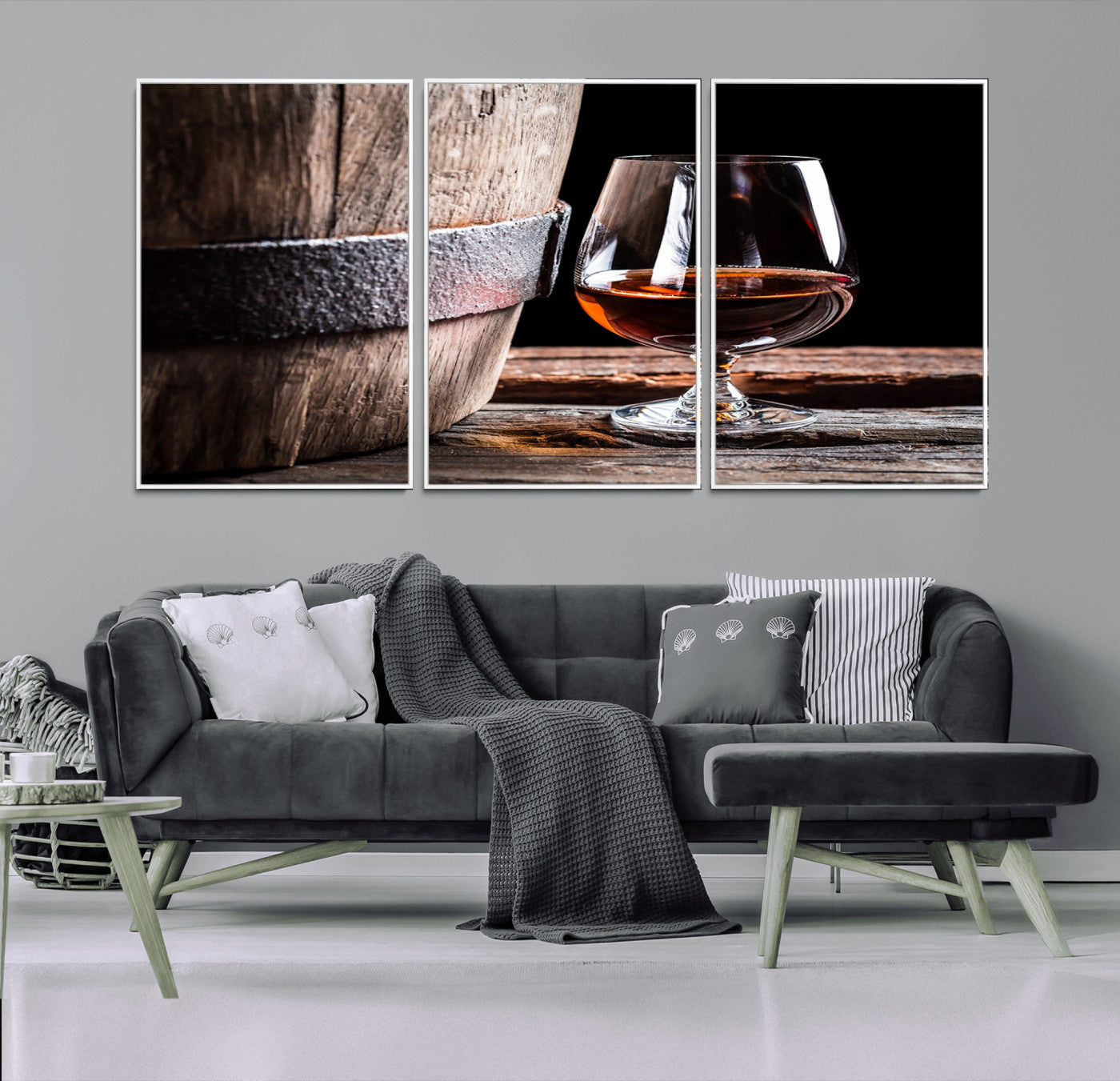 -Scots Whiskey Wall Art Canvas Print