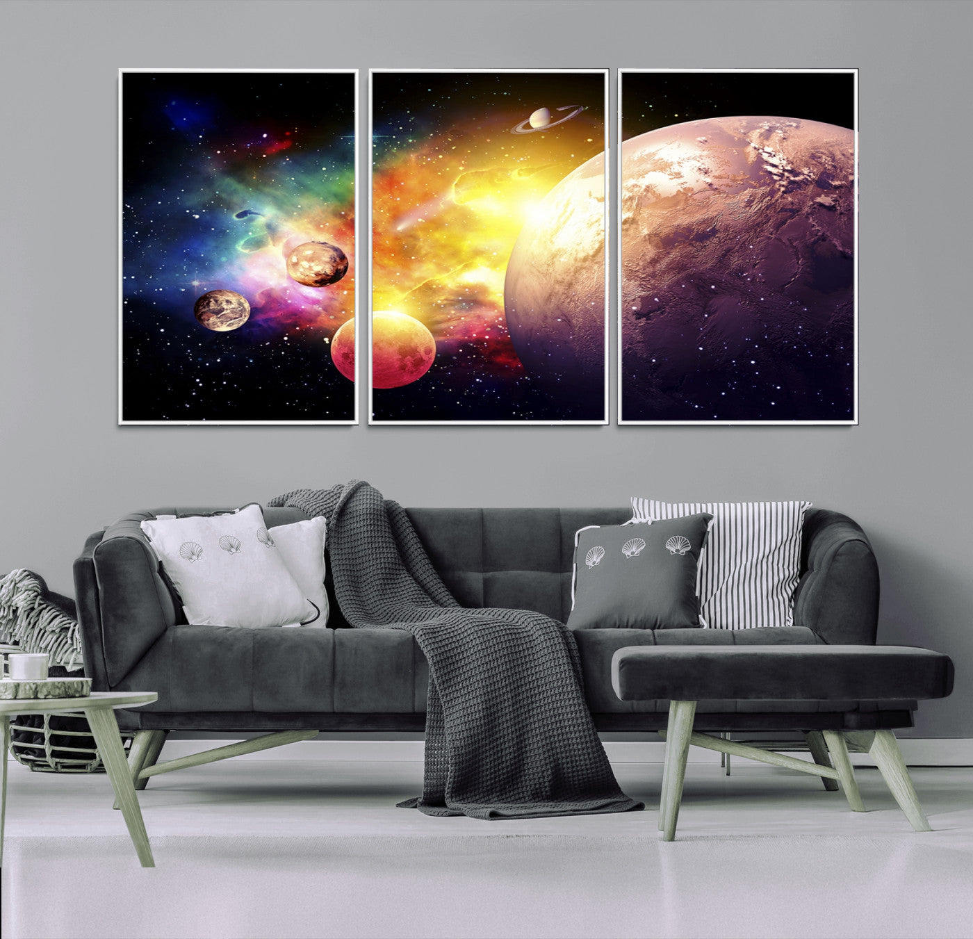 51843-MGV-CV-36X24-Space and Galaxy Canvas Print