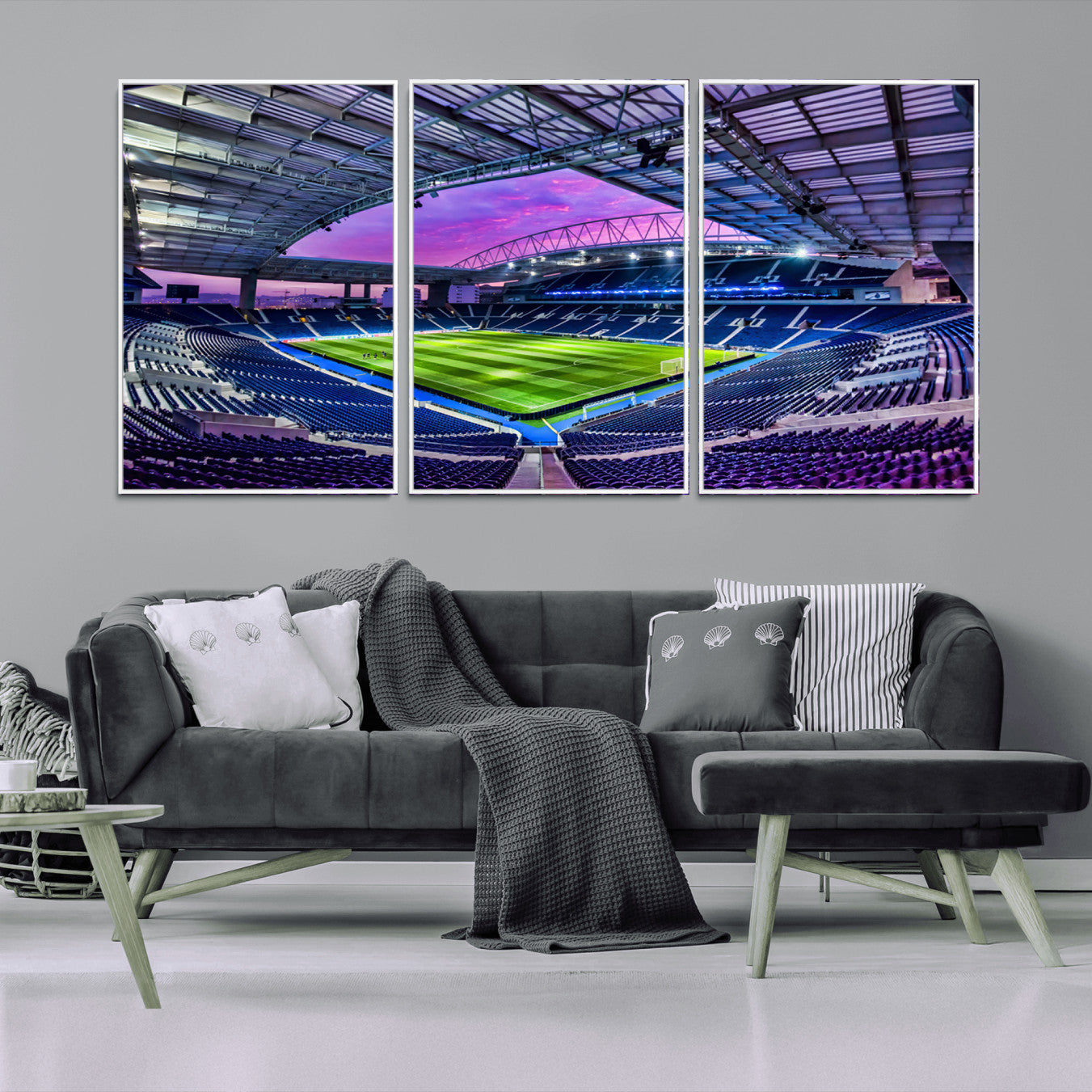 10851-MGV-CV-36X24-FC Porto Soccer Team Print Canvas- Dragon Stadium Wall Art Canvas Print
