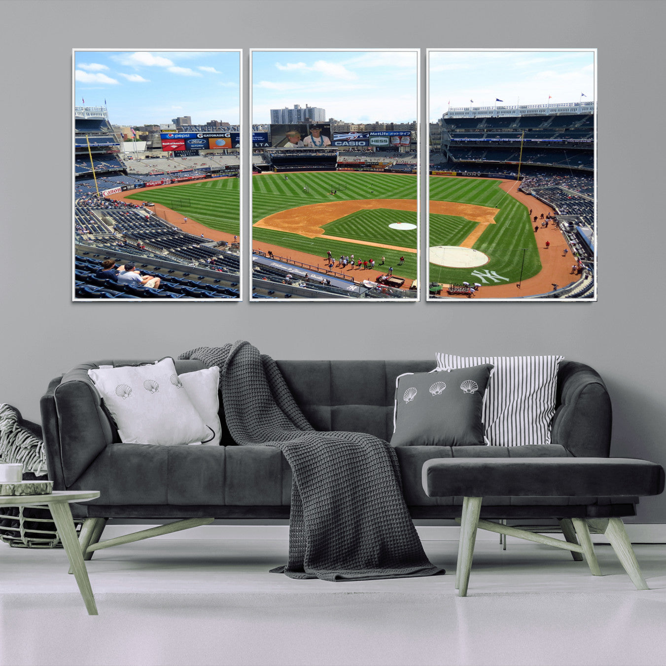 98047-MGV-CV-36X24-Buffalo Bills Stadium Wall Art - Buffalo Bills Decor- NFL Fans Gift, Perfect Sports Decor for Living