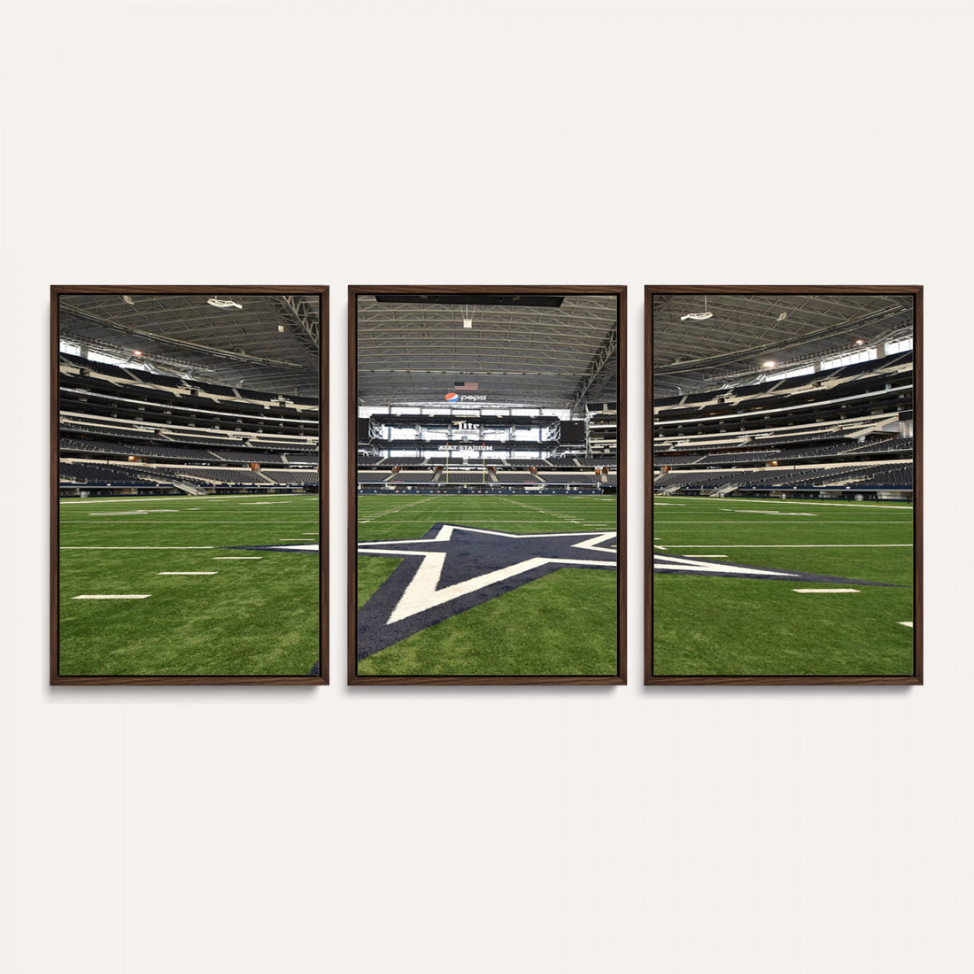 Dallas Cowboys Football Team Print - Arlington AT&T Stadium