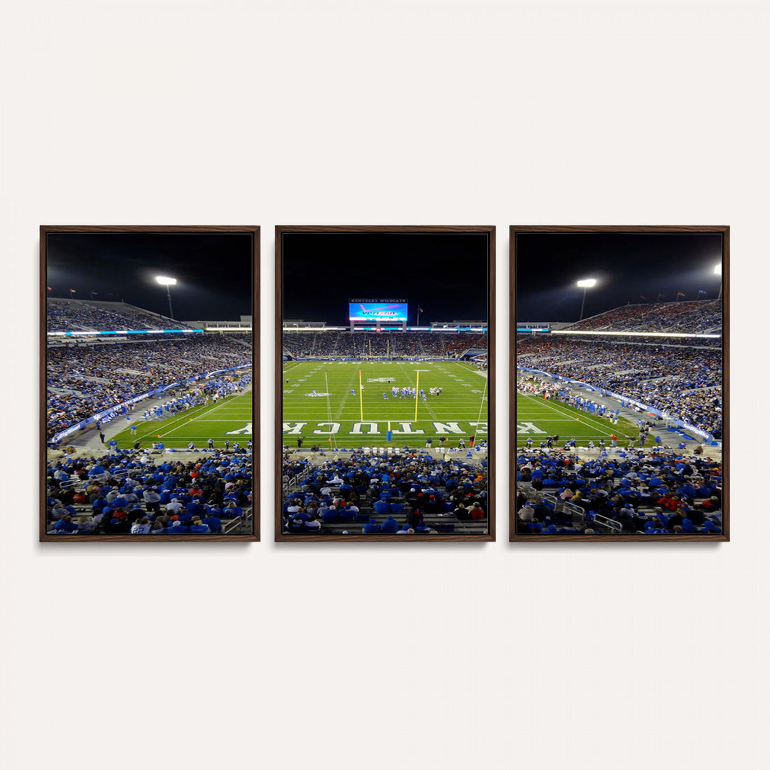 Kroger Field Canvas Wall Art, Kentucky Stadium Wall Art, Framed and Ready to Hang
