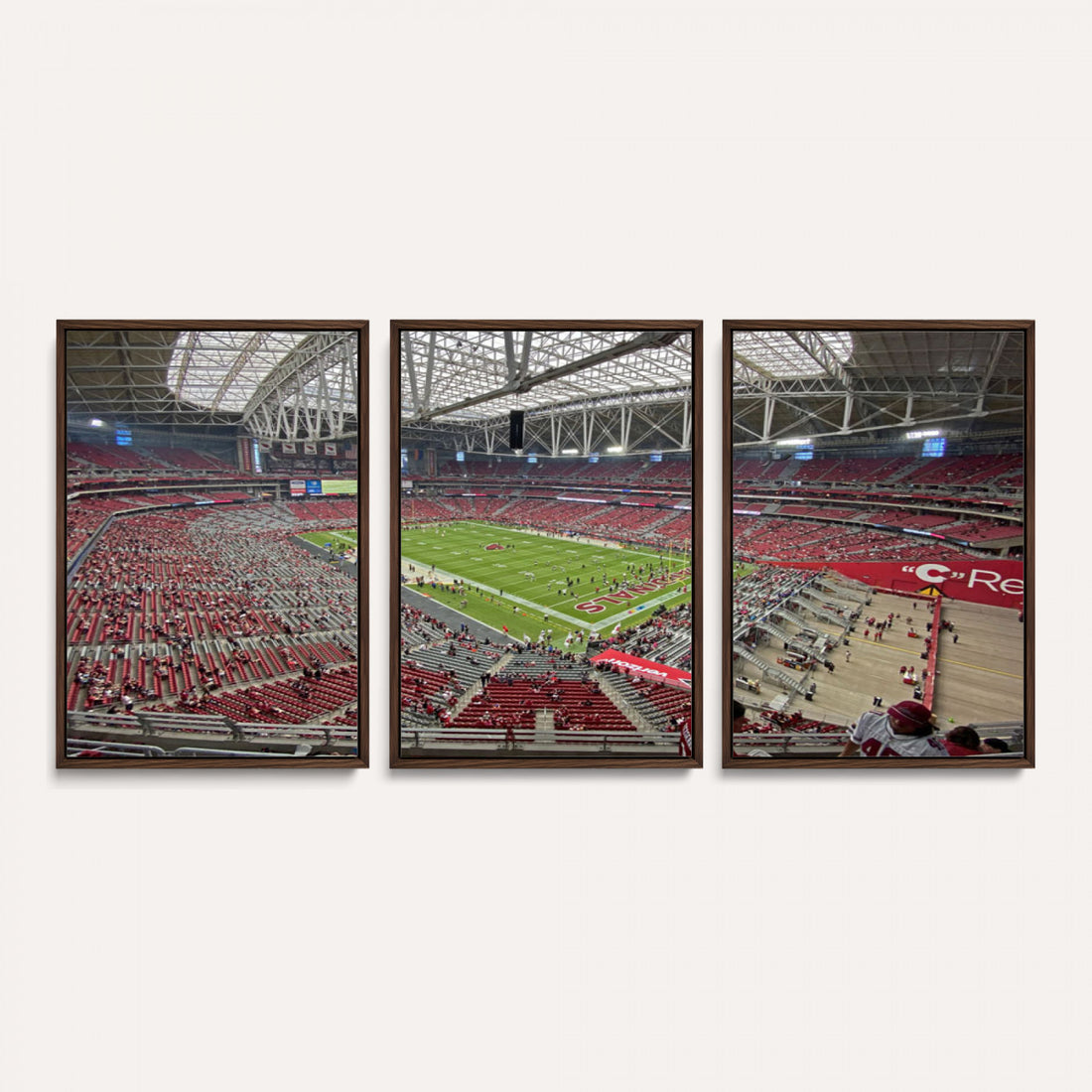 State Farm Stadium Canvas Wall Art, Arizona Cardinals Football Stadium