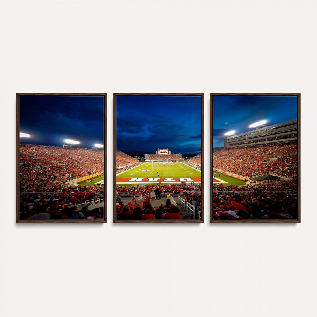 Rice-Eccles Stadium Wall Art Canvas Print - Utah Salt Lake City