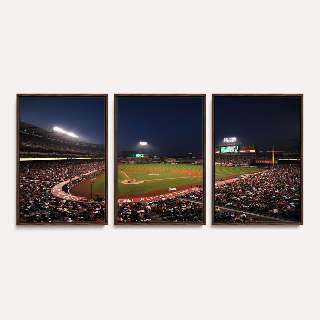 Los Angeles Angels Baseball Team Print, Anaheim Angel Stadium Wall Art