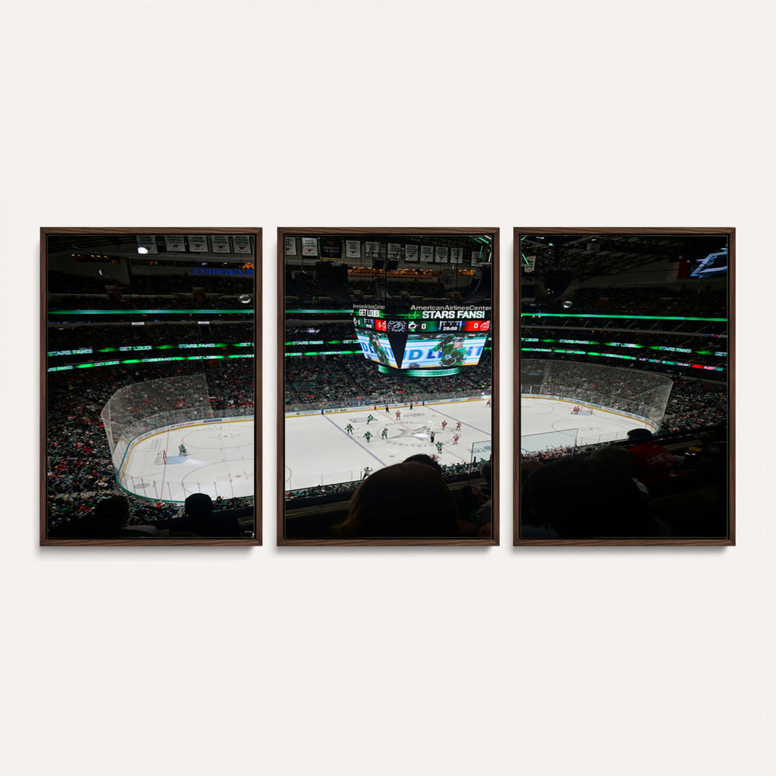 American Airlines Center Dallas Stars Wall Art Canvas Print
