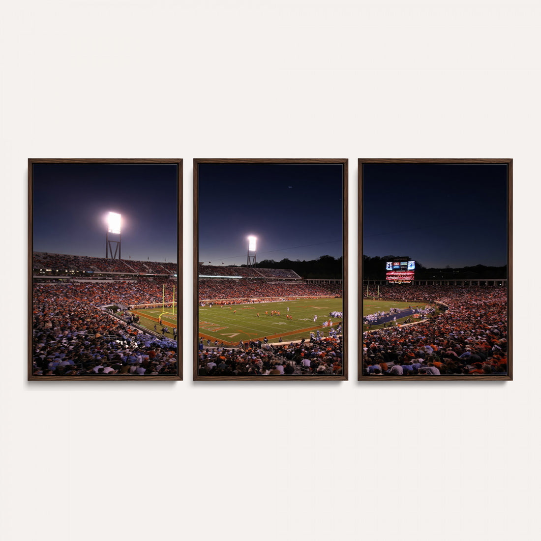 Virginia Cavaliers Football Team Print, Charlottesville, Framed and Ready to Hang