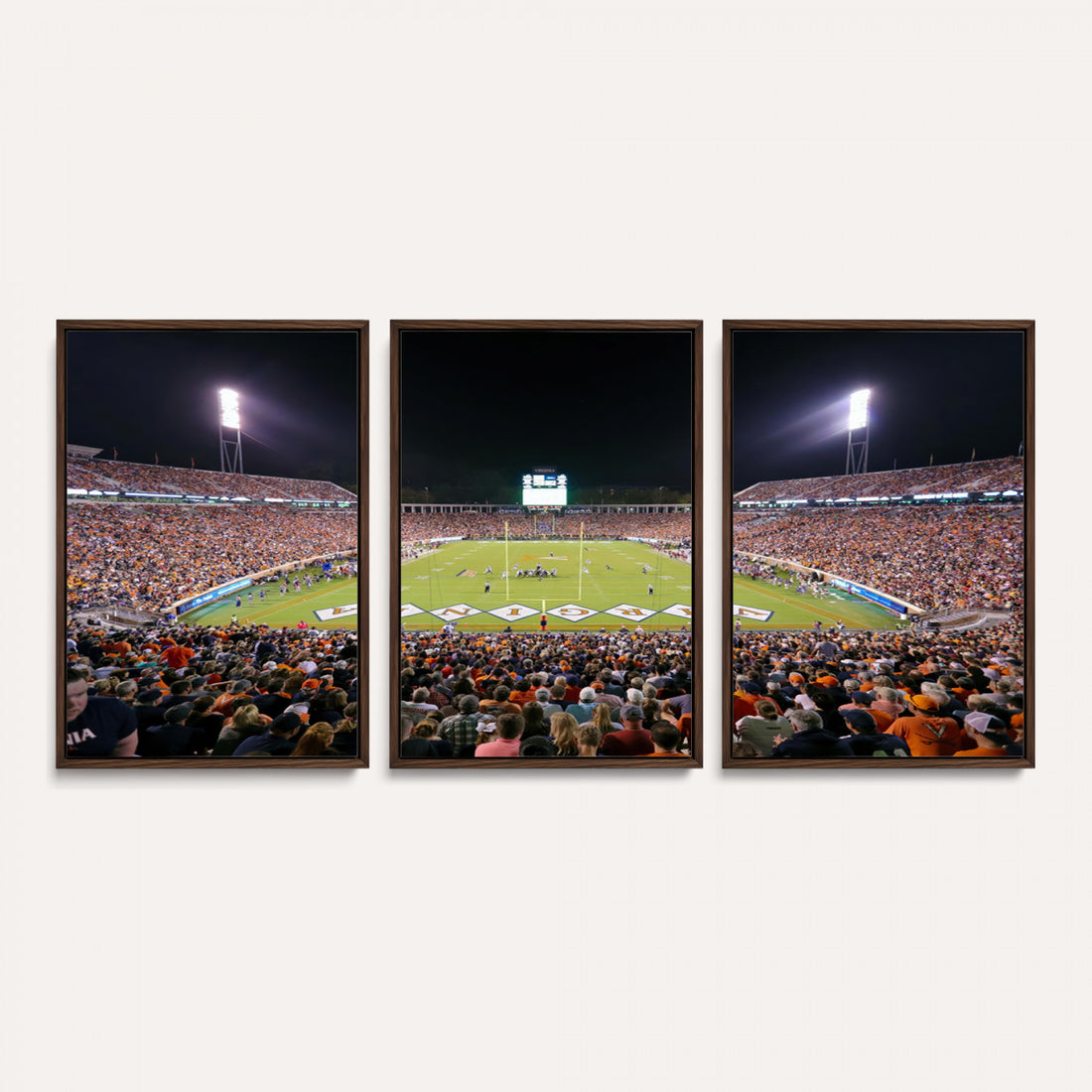 Virginia Cavaliers Football Team Print, Charlottesville