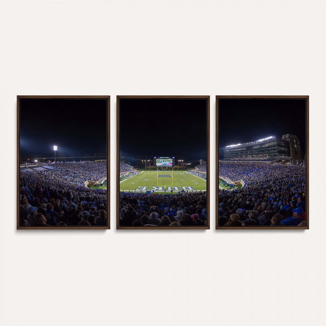 Duke University Blue Devils Football Team Print, Durham, Framed and Ready to Hang
