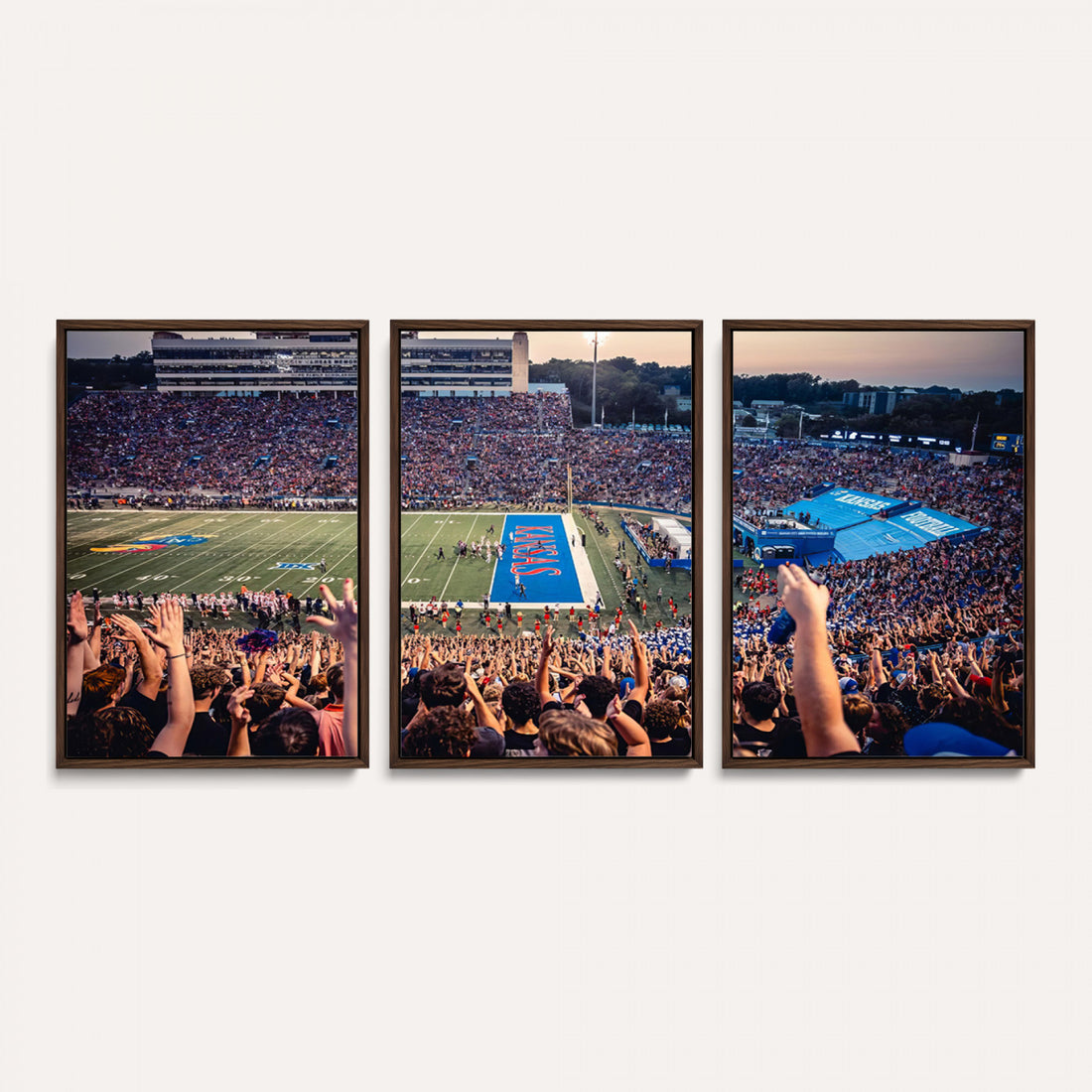 University of Kansas Jayhawks Football Team Art Print