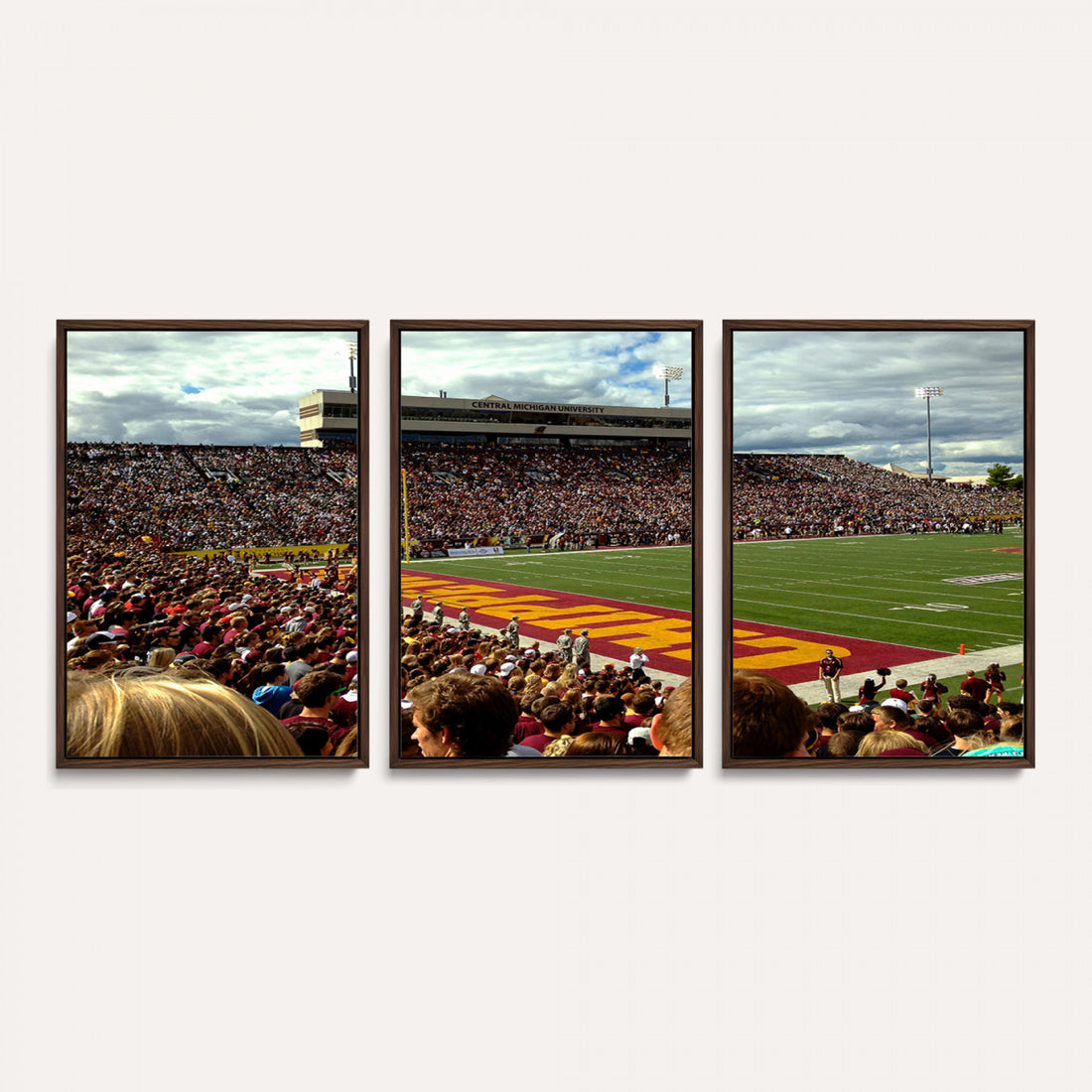 Central Michigan University Chippewas Football Team Print