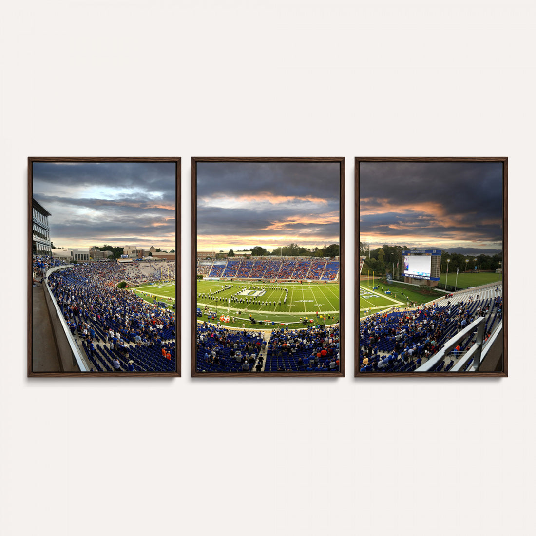 Duke University Blue Devils Football Team Print, Durham