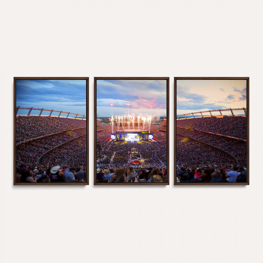 Denver Broncos Football Team Print Canvas, Empower Field
