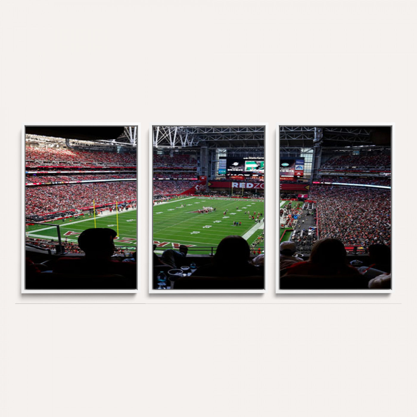 84196298-MGV-CV-36X24 - State Farm Stadium Canvas Wall Art, Arizona Cardinals Football Stadium Print, Glendale NFL Arena Photography Artwork