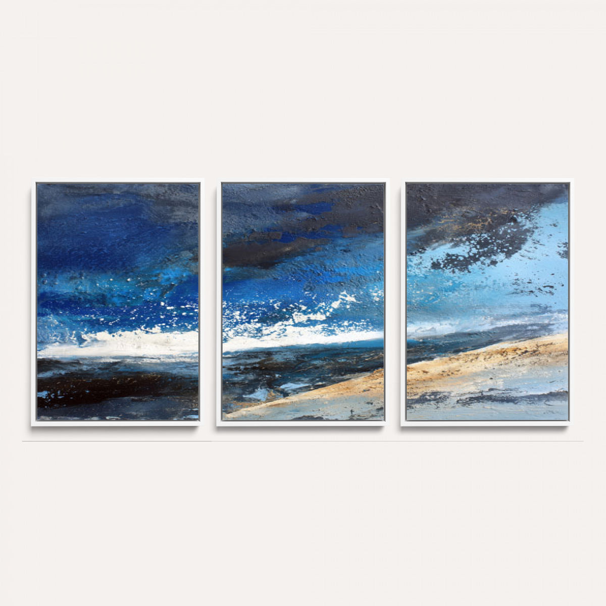 72157369-MGV-CV-36X24 - Extra Large Abstract Wall Art Canvas Print