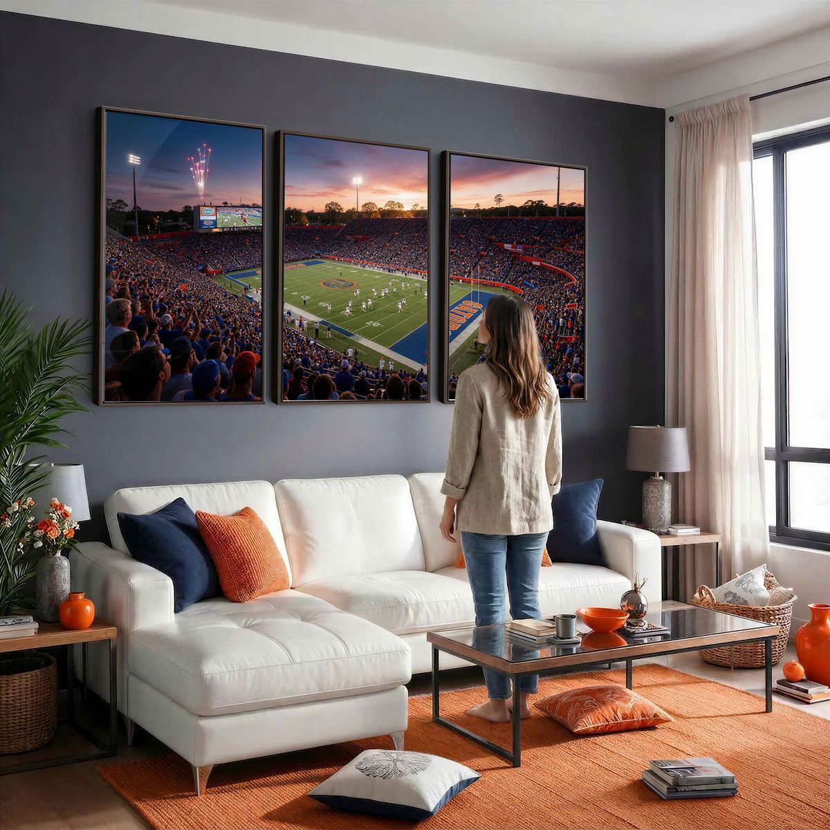 42817292-MGV-CV-36X24 - Stadium Wall Art Canvas Print