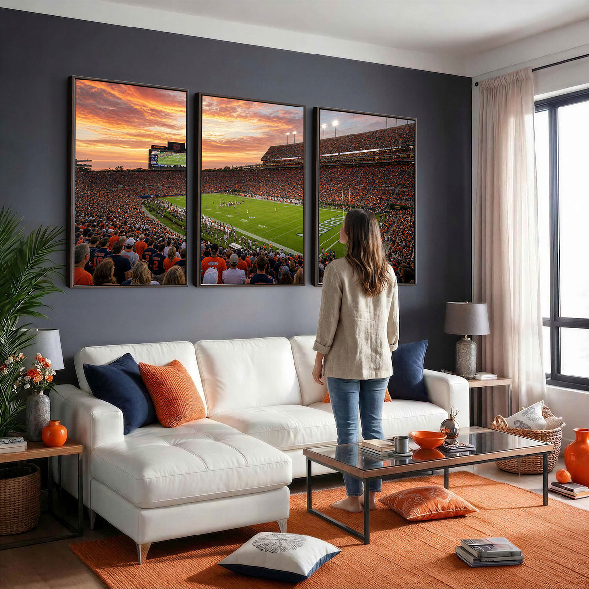 28631591-MGV-CV-36X24 - Stadium Wall Art Canvas Print